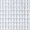 95% BAMBOO COTTON 5% SPANDEX WAFFLE white trắng