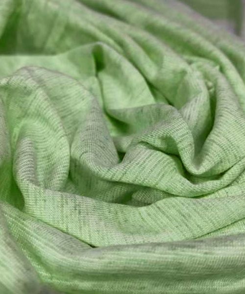 95% Bamboo 5% spandex - Melange dye - Single