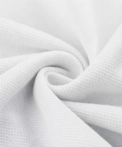 VẢI THUN 95 SPANDEX PIQUE 200GSM trắng