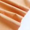 Vải 100% Organic Cotton Twill 21 vải dệt thoi cam nhạt