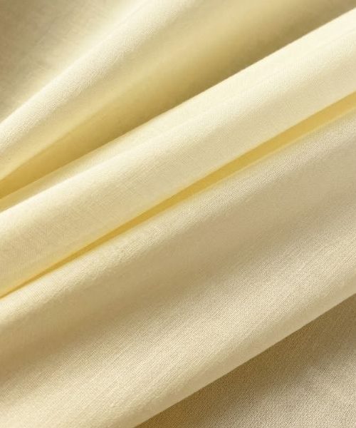 Yellow Vải 100% Organic Cotton Plain weave 130_86