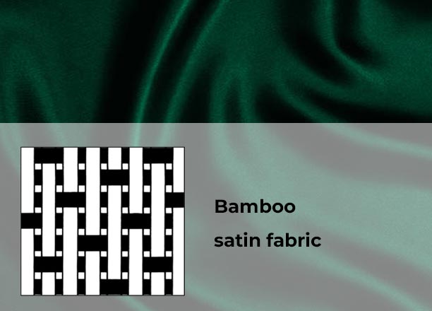 10 Types of Bamboo Fabric Weaves 8 bamboo-satin-fabric