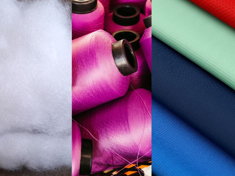 3 Mẹo Nhận Biết Vải 100% Cotton, 100% Polyester và Vải Pha Cotton Poly 3 1.2. Vải Polyester fabric