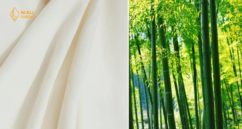 Why Bamboo Fabric is Transforming Sustainable Fashion for B2B Businesses 3 Fake bamboo fabric vs authentic bamboo Fabric vải tre thật và vải tre giả