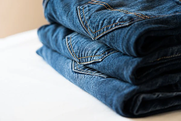 Vải bamboo denim 2