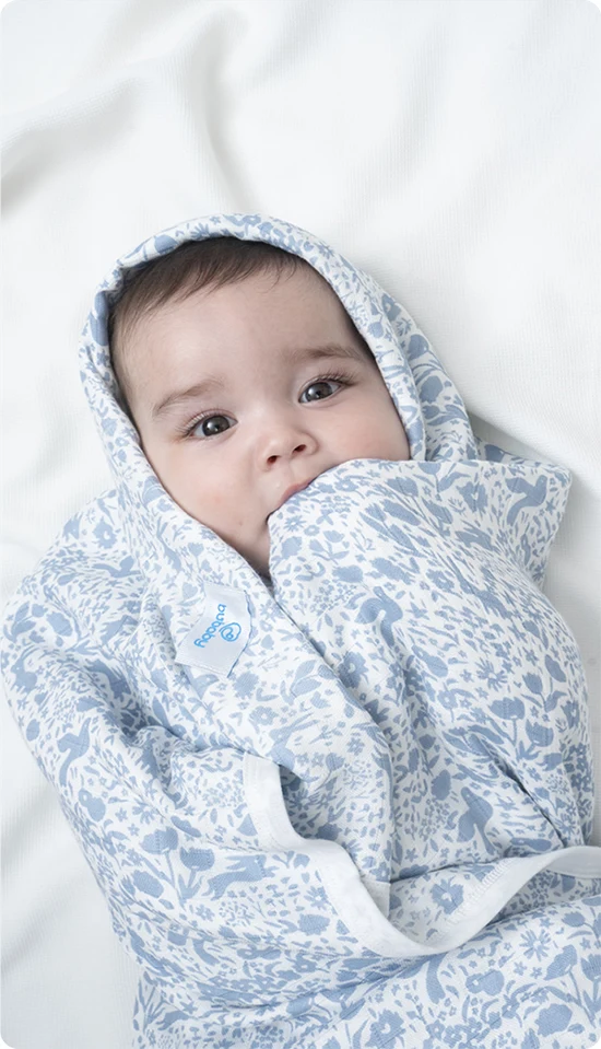 Why Newborn Swaddle Towels Should Be Made From Natural Fibers 2 Khăn quấn họa tiết BU Baby