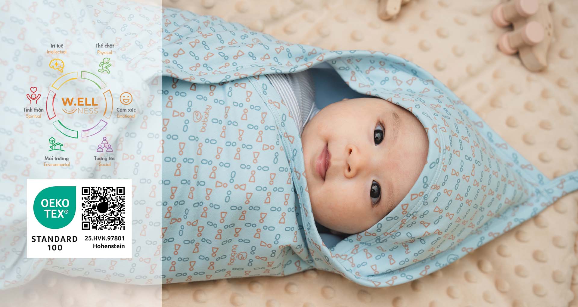 What Is OEKO-TEX® STANDARD 100? Why Do Babywear Brands Need It? 4 Vì sao khăn tắm sơ sinh nên dùng vải sợi tự nhiên 3
