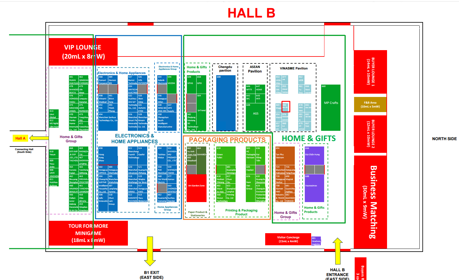 Global Sourcing Fair Vietnam 2026 - From Yarn to Finished Garment Made in Vietnam 7 Sơ đồ tổng