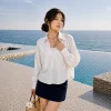 Application Ananas fabric twill white