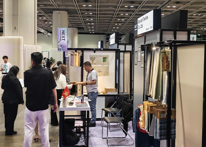 NEXT@Fashion InStyle 2026: Breakthrough Innovations in Next-Gen Fashion Materials 3 Bảo Lân ở Sự Kiện Fashion Instyle 2026