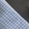 Vải Dứa Ananas Dệt Thoi Dobby Xanh Blue Khảm Sọc 7 Vai Ananas dua 90COTTON 10PINEAPPLE Det thoi 164GSM 57 58 Inch BLUE DOBBY