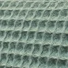 Vải Dứa Ananas Dệt Dobby Kiểu Waffle Sage Green 12 Vải Ananas dứa tổ ong xanh lá