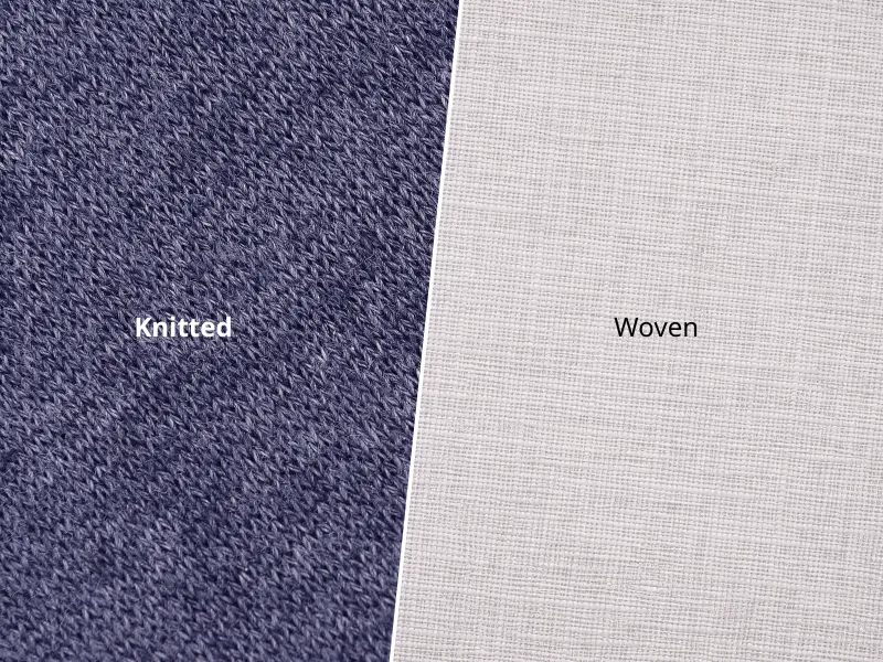 4 Ways to Differentiate Knitted and Woven Fabrics Easily 4 2.1. Quan sát thớ vải (Texture) Điểm Khác Biệt Giữa Vải Dệt Thoi Và Vải Dệt Kim Bạn Cần Biết