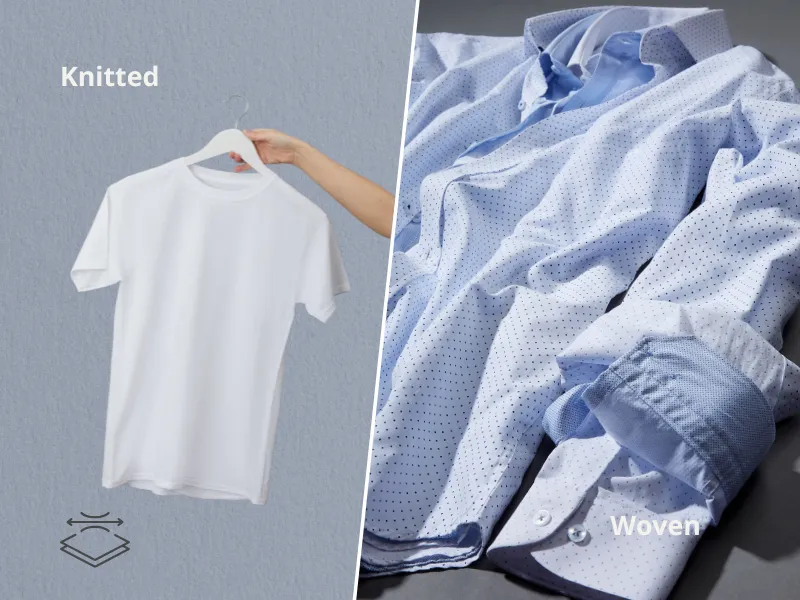 4 Ways to Differentiate Knitted and Woven Fabrics Easily 7 2.4. Evaluating Wrinkle Resistance Đánh giá khả năng chống nhăn