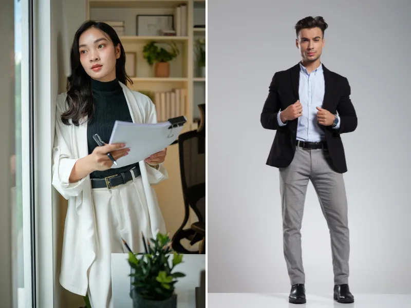 4 Ways to Differentiate Knitted and Woven Fabrics Easily 10 Smart Casual hay Office wear_11zon