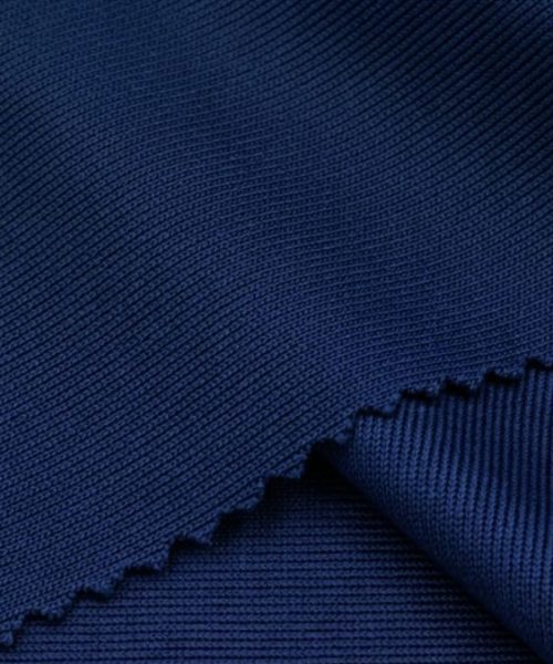 100% BAMBOOCOTTON (5050) RIB KNIT navy